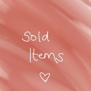 SOLD ITEMS